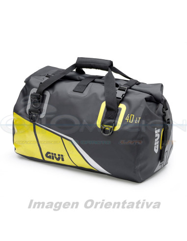 BOLSA SILLIN L-EASYF-CORREAS 40LTS NEGRO-AMARILLO