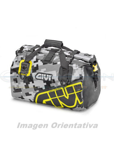 BOLSA SILLIN L-EASY WATERPROOFF-CORREAS 40LTS CAMUFLAJE