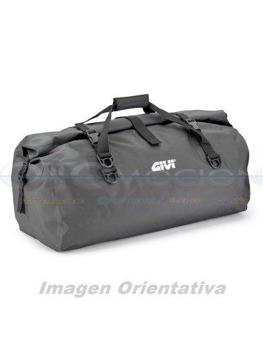 BOLSA SILLIN L-EASY WATERPROOFF-CORREAS 80LTS NEGRO