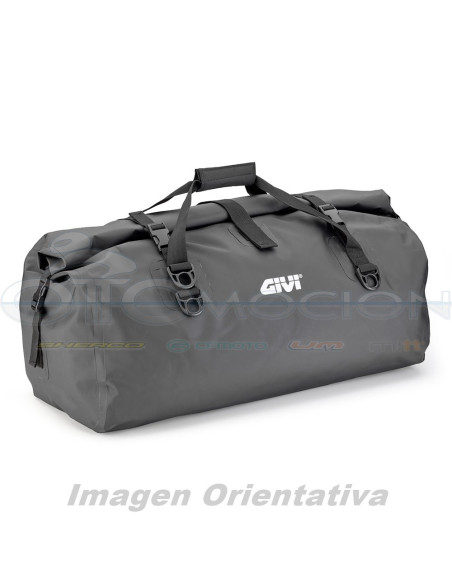 BOLSA SILLIN L-EASY WATERPROOFF-CORREAS 80LTS NEGRO