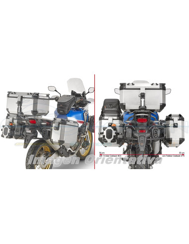 PORTAMALETAS LATERAL CAMSIDE18HONDA CRF1000LAF TW ADV SPO 18