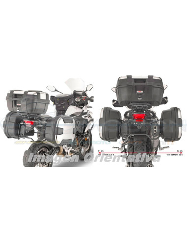 PORTAMALETAS LATERAL BENELLI TRKX 502 18 20