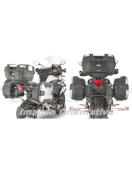 PORTAMALETAS LATERAL BENELLI TRKX 502 18 20