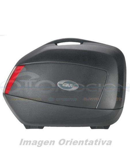 MALETAS LATERALES MKSIDE 34 LTS  V35 C-V NEGRO BASE-N C-3B