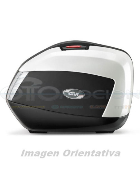 MALETAS LATERALES MKSIDE 34 LTS  V35 C-V NEGRO BASE-N CAT TR