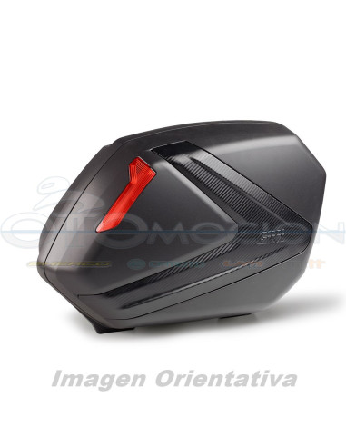 MALETAS LATERALES MKSIDE 37LT V37 C-INSERTO CARBONO CAT-R