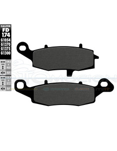 SEMI METAL BRAKE PADS