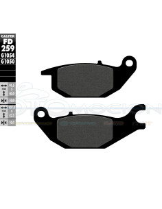 SEMI METAL BRAKE PADS