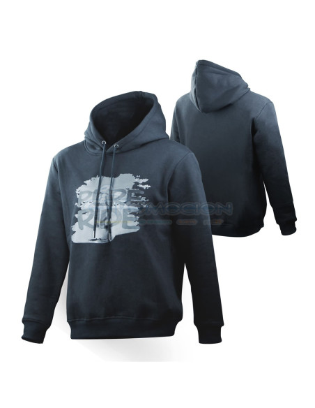 HOODIE WOMAN PURE RIDE BLACK S