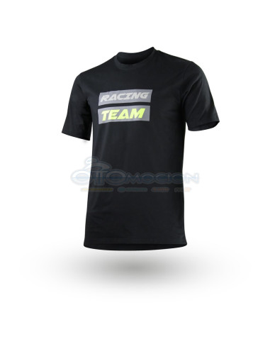 TSHIRT RACING TEAM BLACK MAN XXL