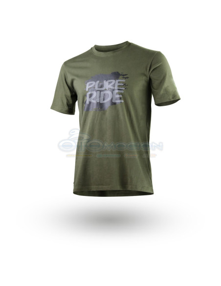 CAMISETA PURE RIDE VERDE HOMBRE S