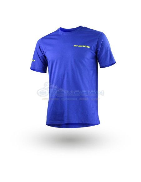 CAMISETA BASICO AZUL SHERCO M