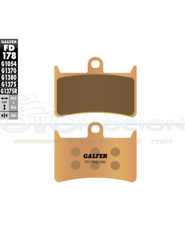 SINTER SCOOTER BRAKE PADS