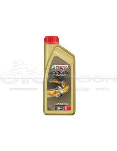 BOTELLA ACEITE CASTROL POWER 1 RACING 4T 10W-40 1 LITRO