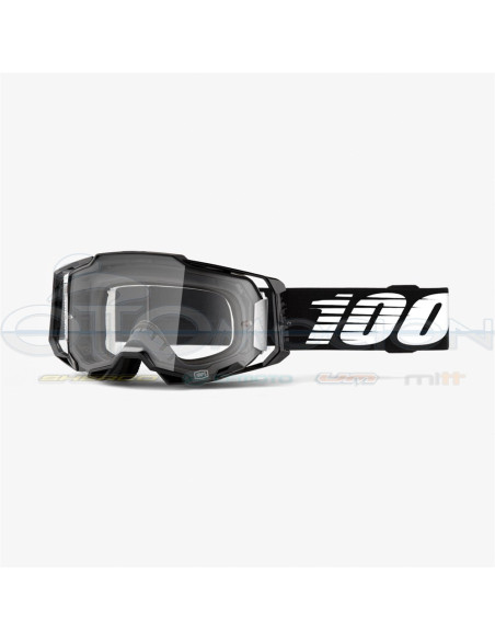 GAFAS 100% ARMEGA NEGRO-TRANSPARENTE