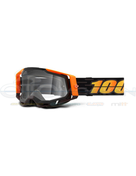 GAFAS 100% RACECRAFT 2 COSTUME2-TRANSPARENTE