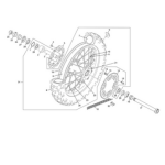 rueda trasera 2t 125 2024